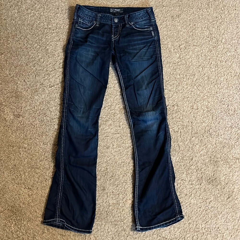 Silver Frances 18 Wide Bootcut Jeans